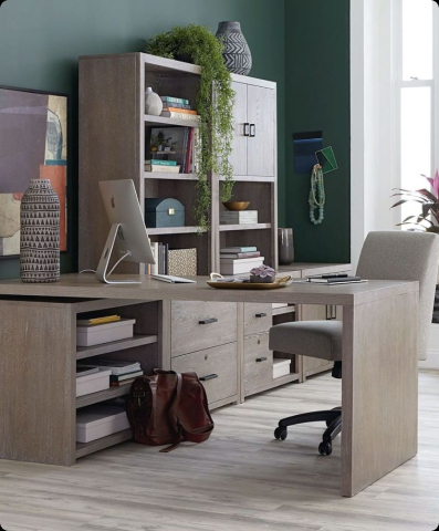 laminate flooring in home office
